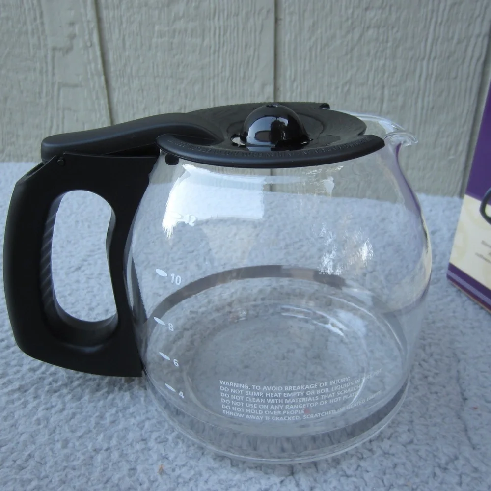 Mr. Coffee 12 Cup Glass Replacement Coffee Carafe New in the‎ Box